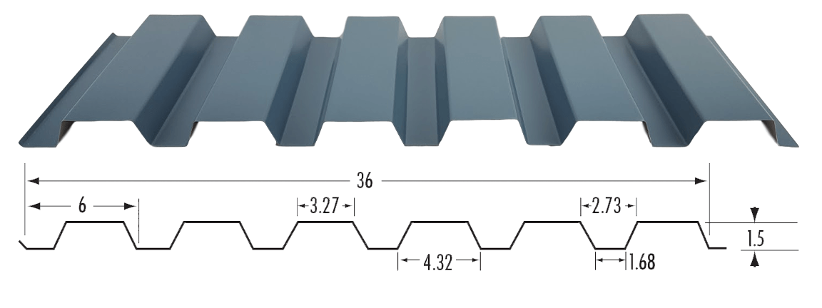 Diamond Rib Metal Panel