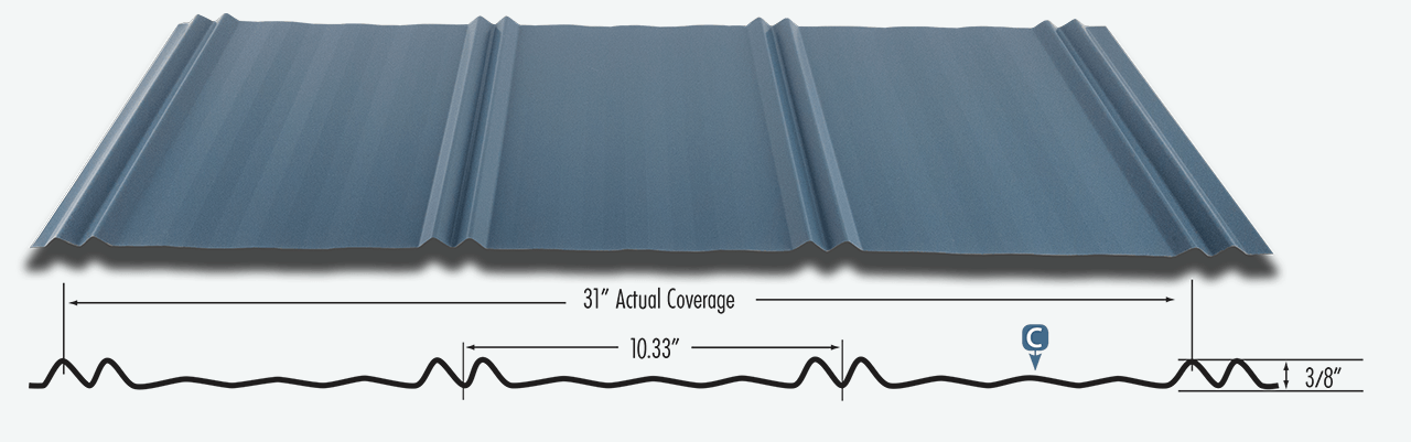 Diamond Rib Metal Panel