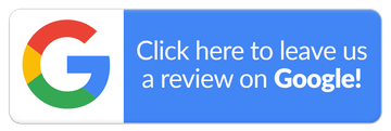 Google review button with multicolor G logo and blue text saying “Click here to leave us a review on Google!”