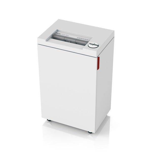 Ideal 2465 paper shredder from Documentshredding with a slot on top.