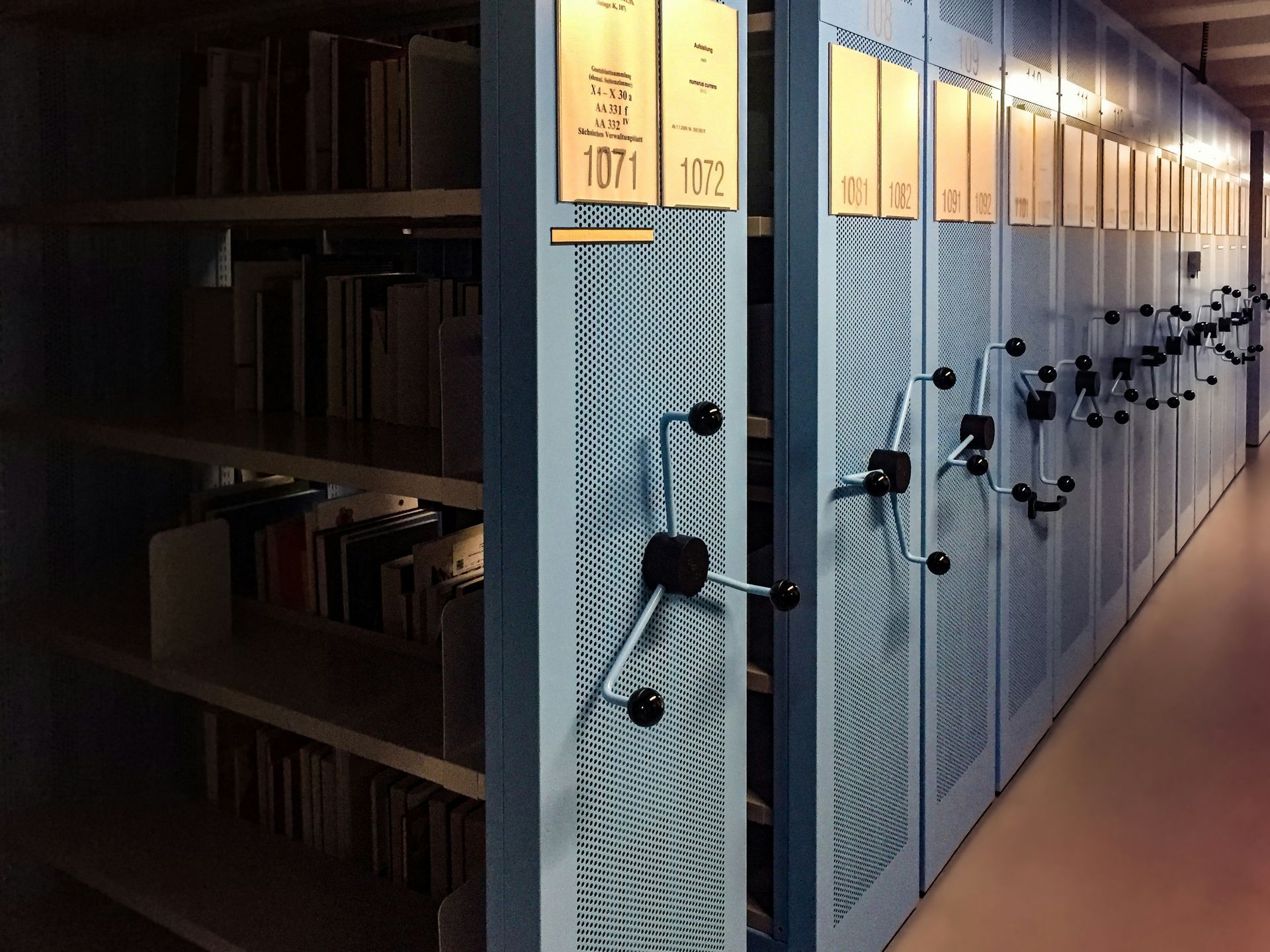 Confidential documents safely stored to comply with the POPI Act.