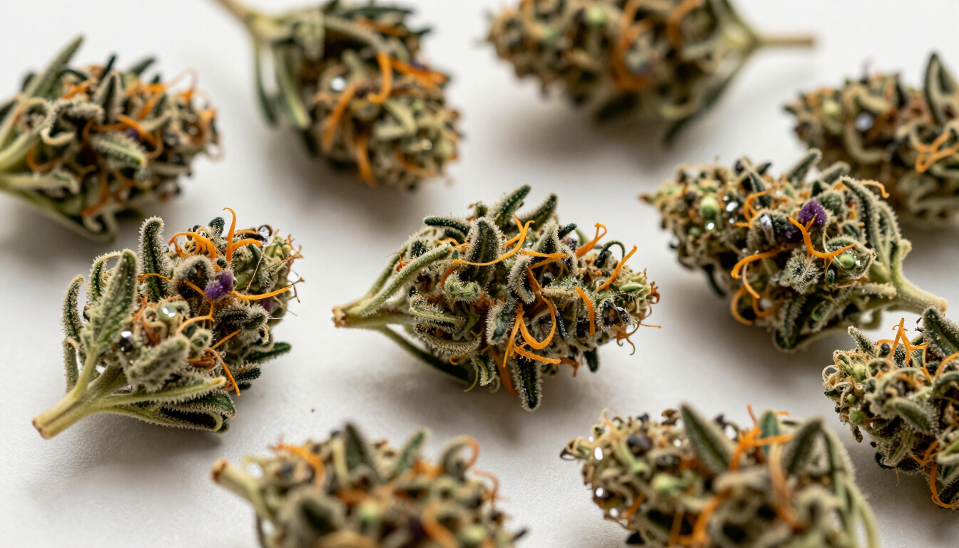 Premium milled flower cannabis ready for use
