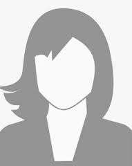 Die Silhouette einer Frau ohne Gesicht auf weißem Hintergrund.