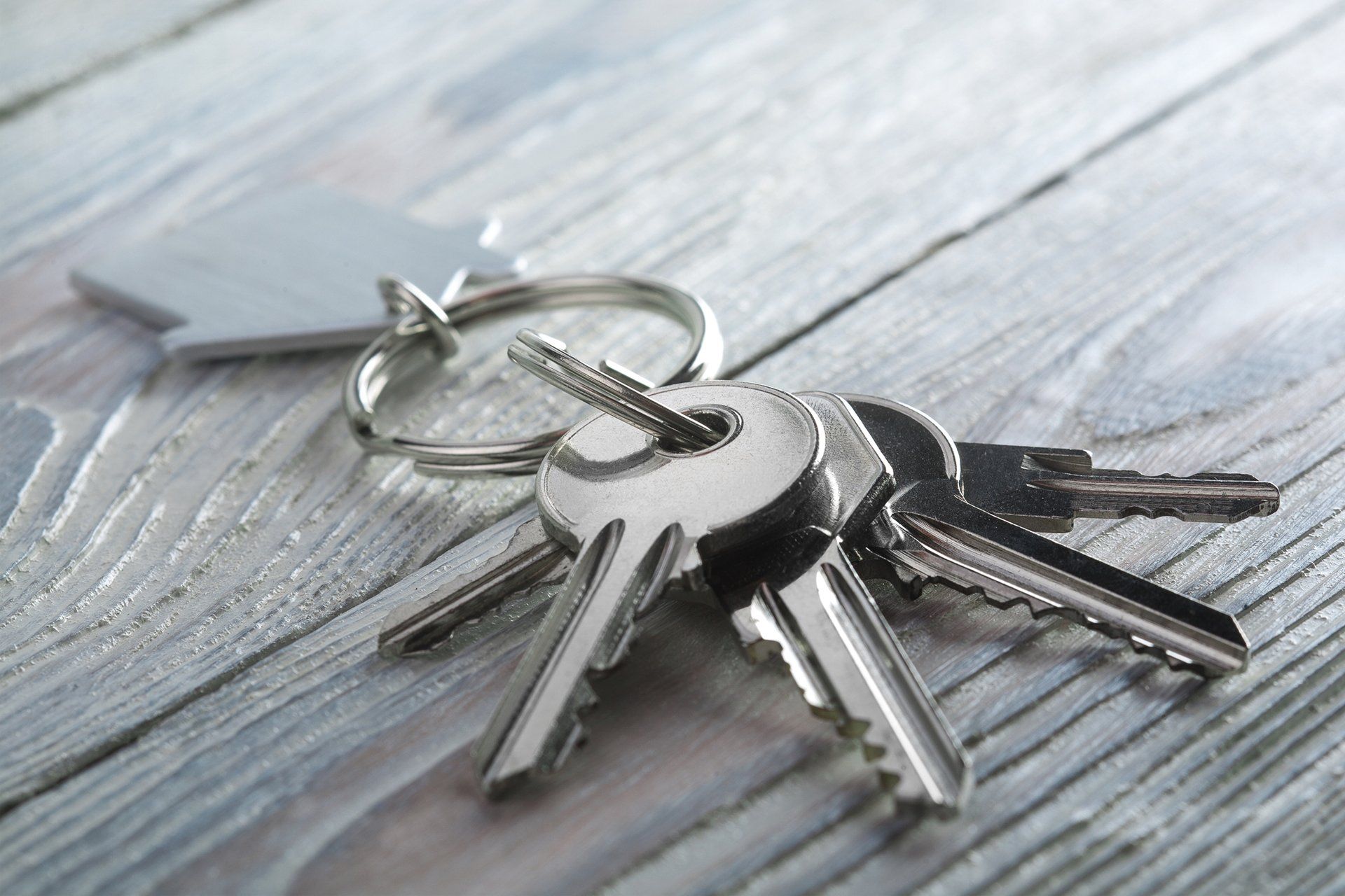 House Keys On Table — Lansing, MI — A&L Locksmith LLC