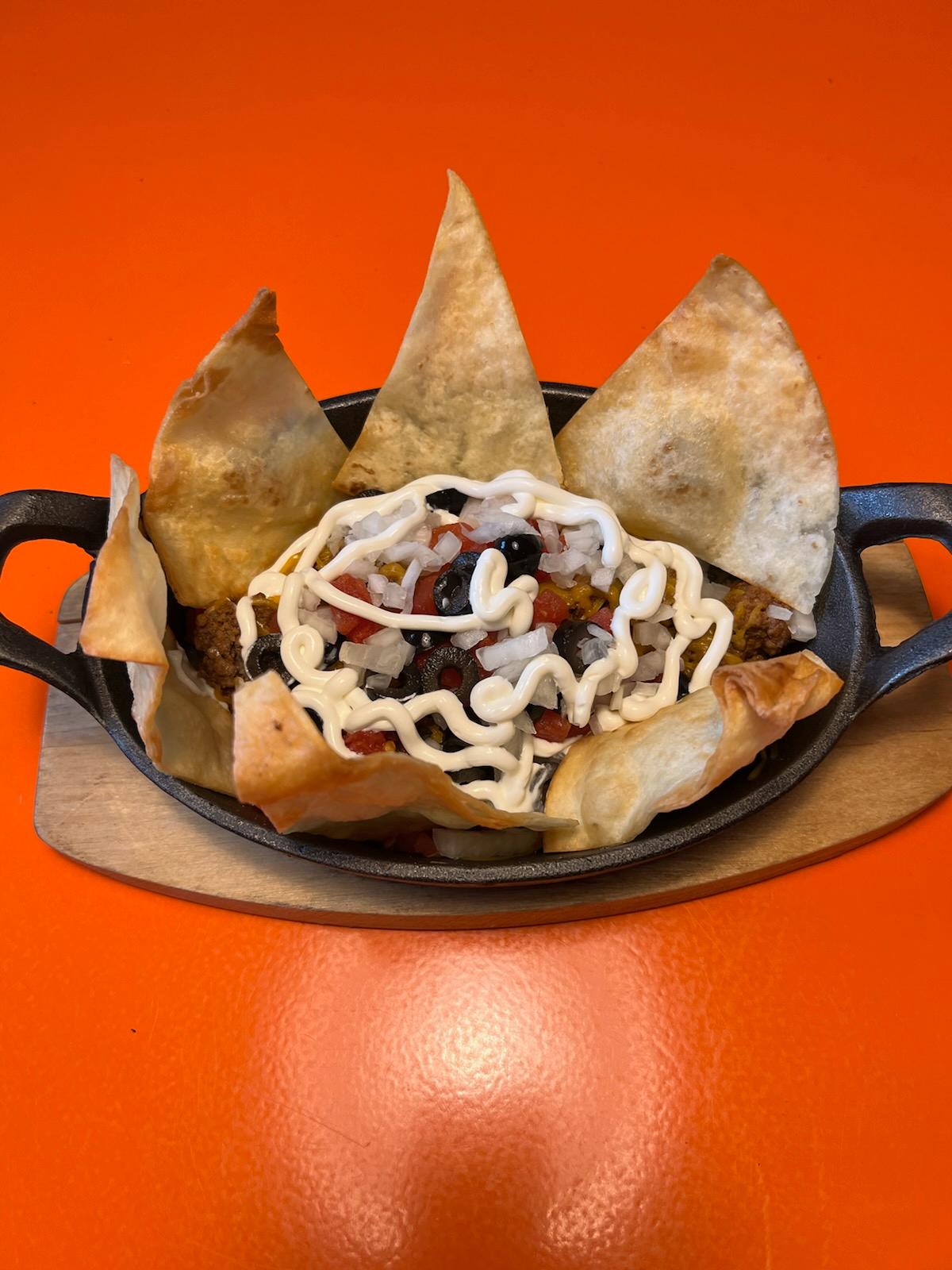Food With Orange Background — Medina, OH — Geno's 2.0 LCC