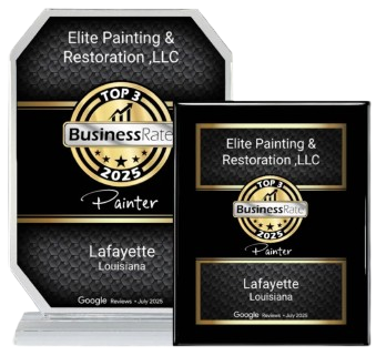 Two awards for Elite Painting & Restoration, LLC, Lafayette, Louisiana: 