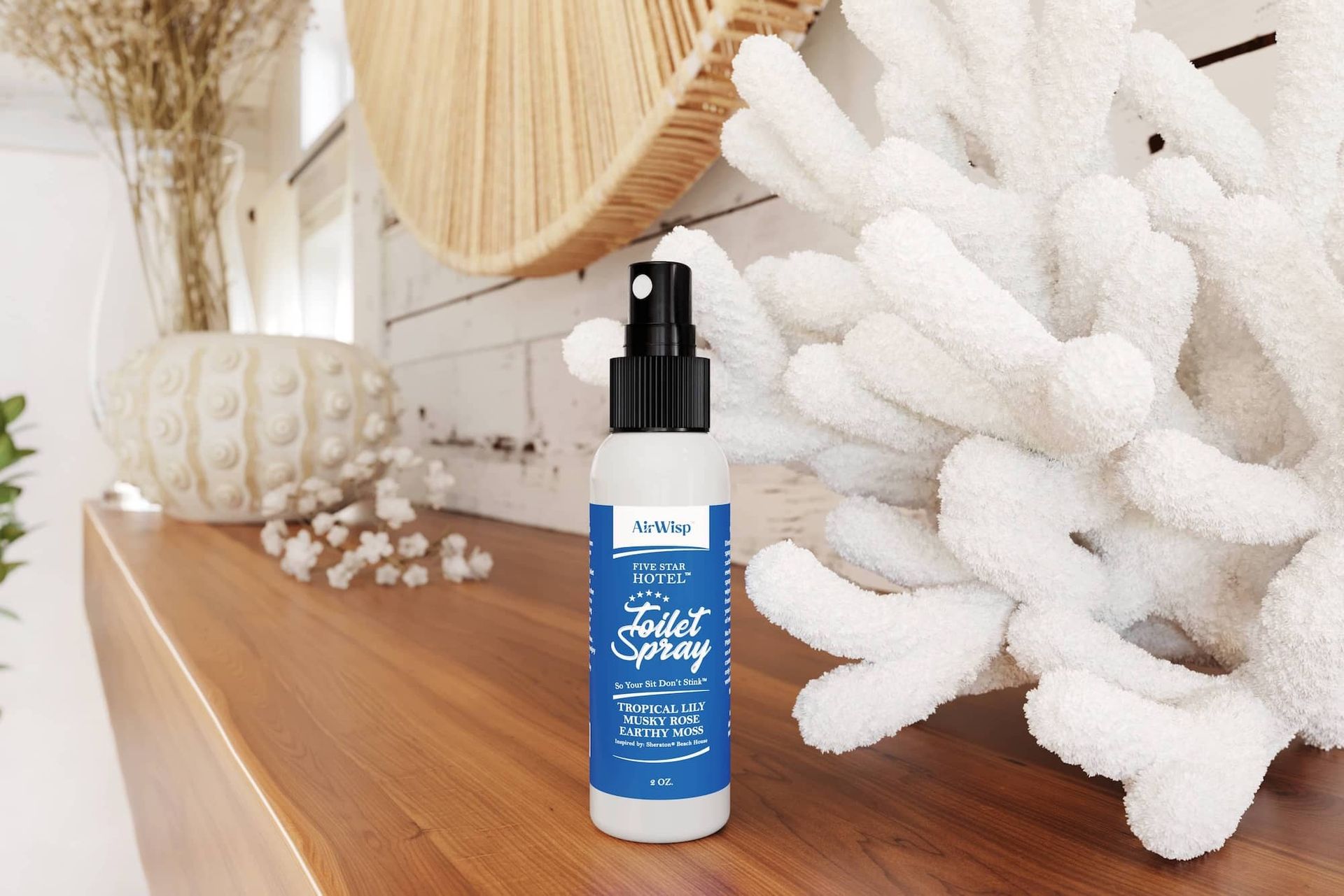 AirWisp Toilet Spray Sheraton Beach House Scent