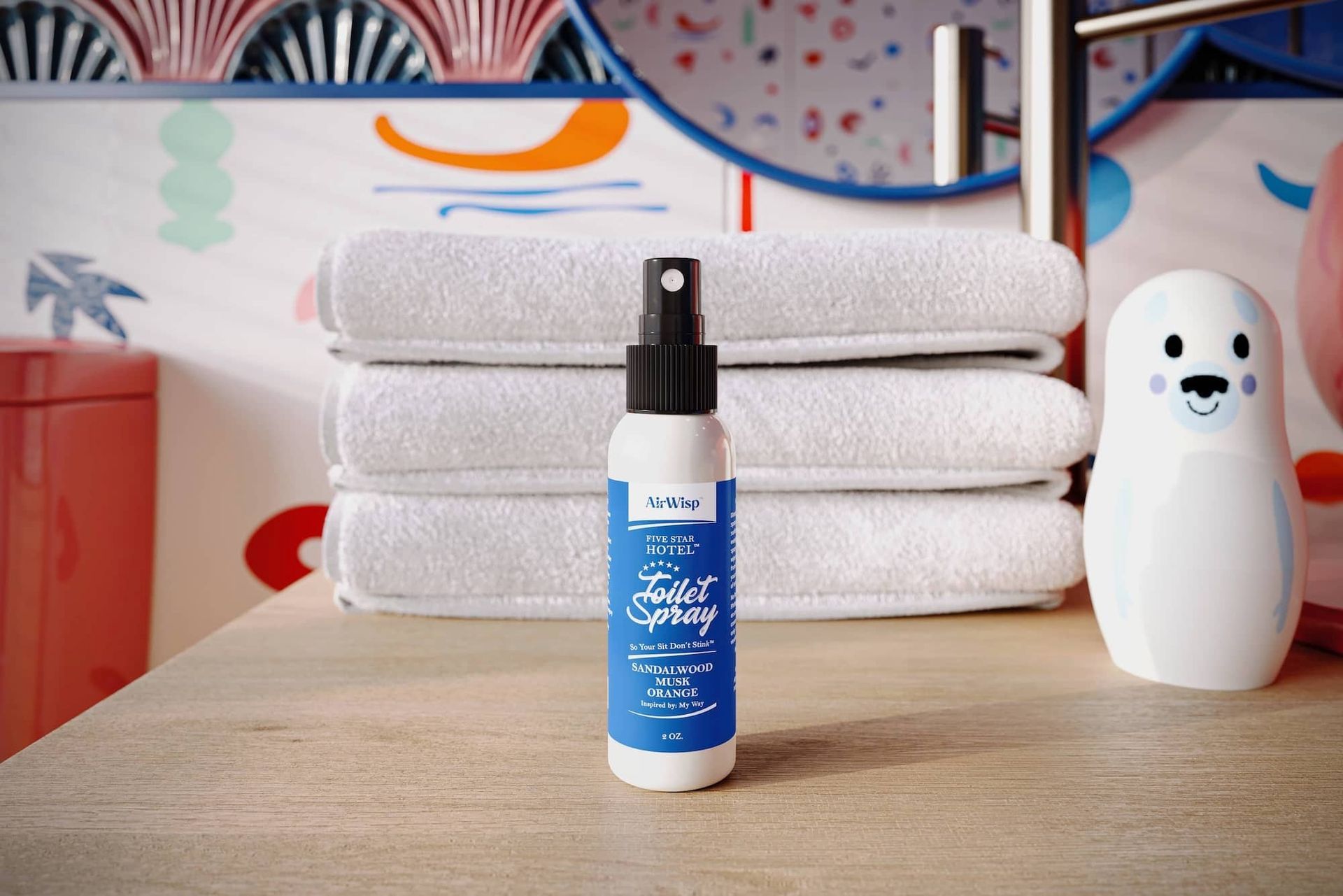 AirWisp Toilet Spray My Way Hotel Scent