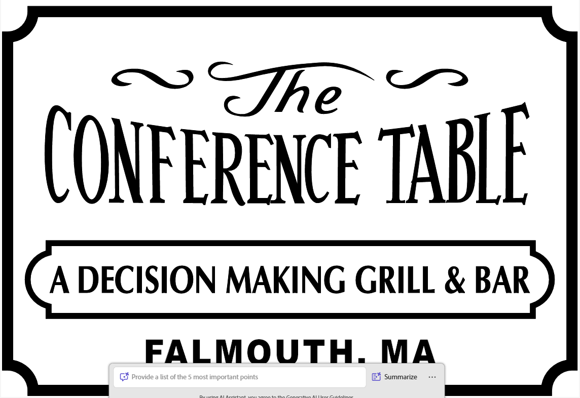 The Conference Table