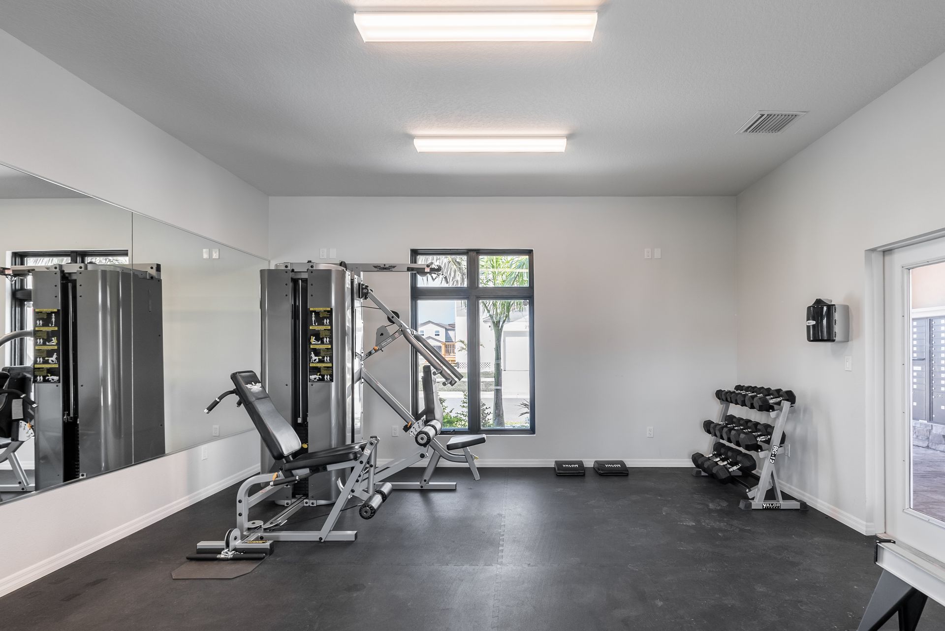 Whitney Place townhome gym