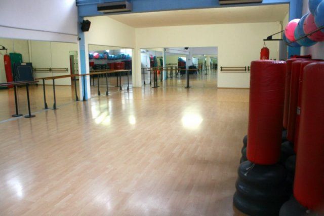 Sala corsi per ginnastica
