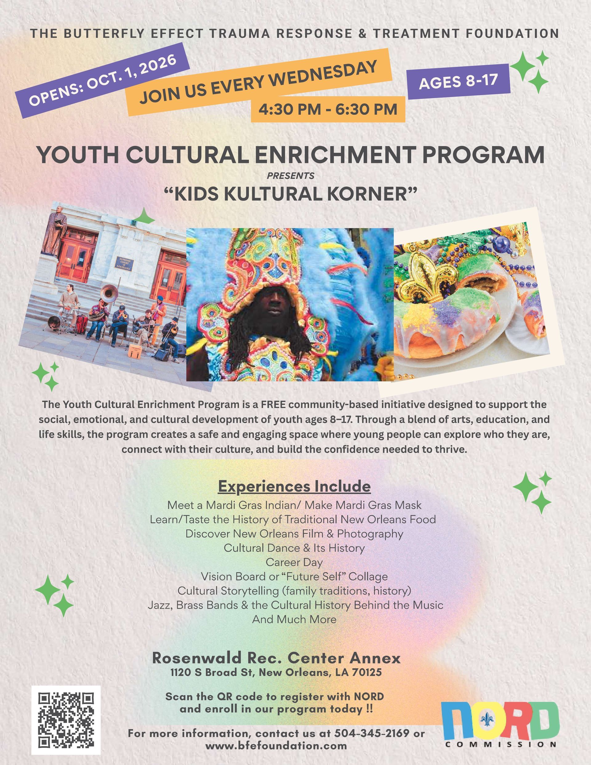 Save the date for Summer 2027 youth cultural enrichment summer camp, June 1–July 31, 2027.