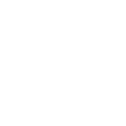 A simple, minimalist logo featuring the letters