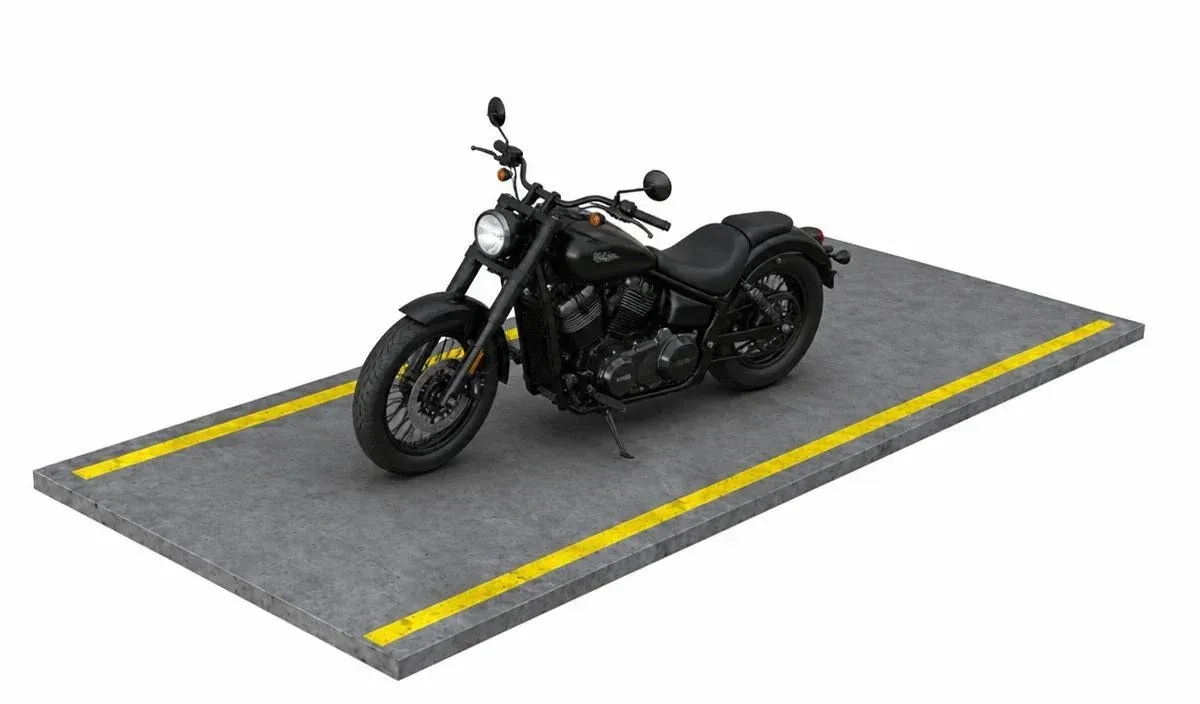 Motorcycle storage at South Side Storage in Anchorage, AK