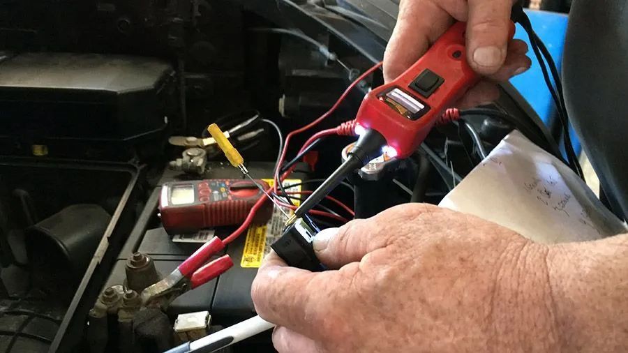 Our Technician Checks Car Battery in Spring, TX | Best Auto Care