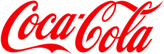 Red Coca-Cola script logo on a white background