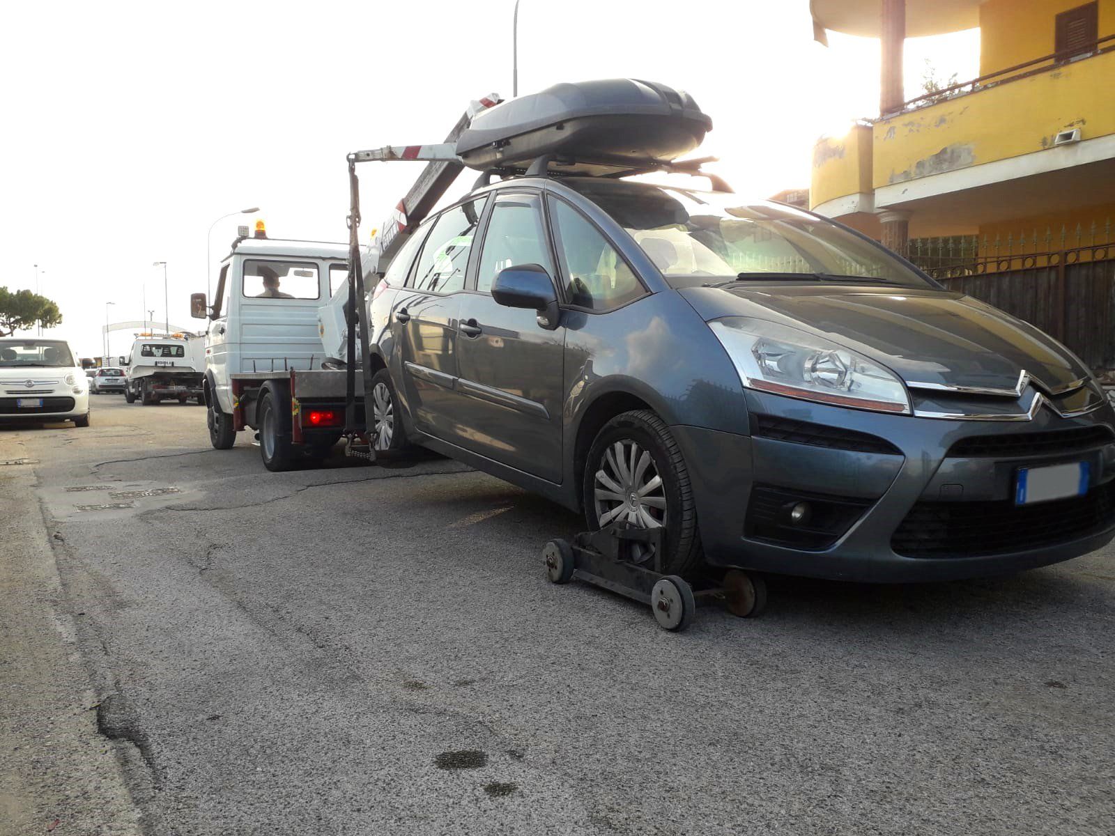 Trasporto di un auto