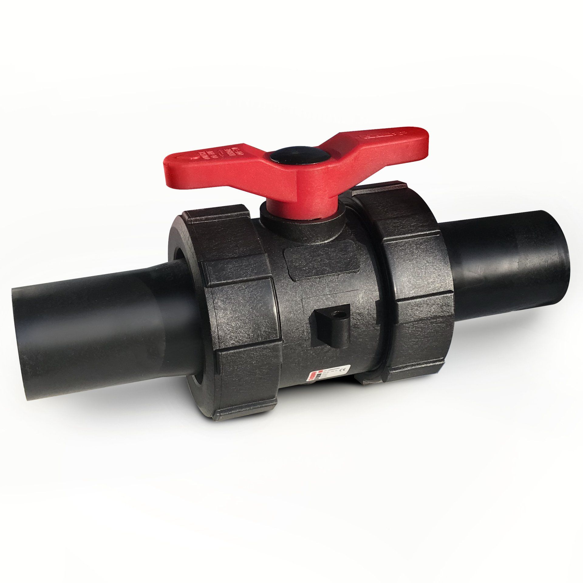 GRPP Safi Double Union Ball Valve with spigot ends