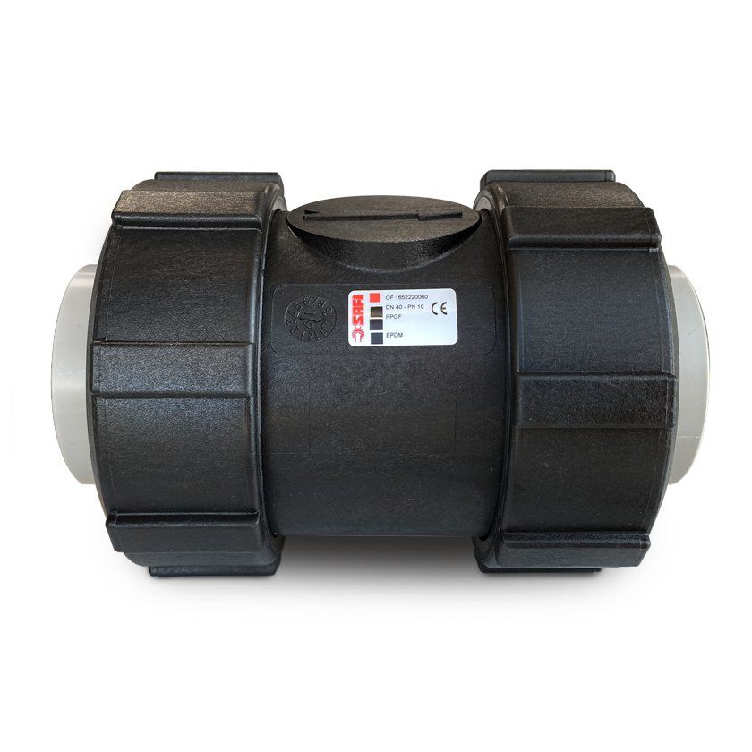 Non-return valve GRPP Body & PP-H Ends