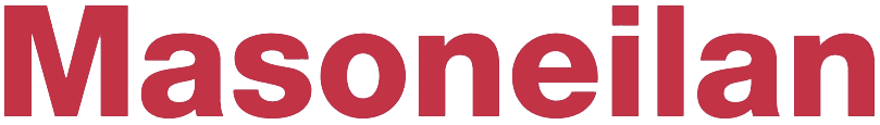 Red “Masoneilan” wordmark logo on a white background