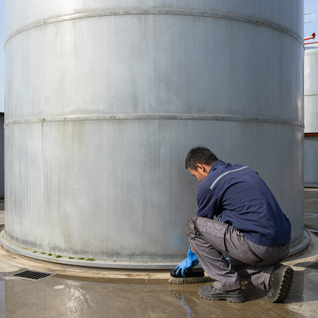 Mantenimiento de cisterna para evitar contaminación
