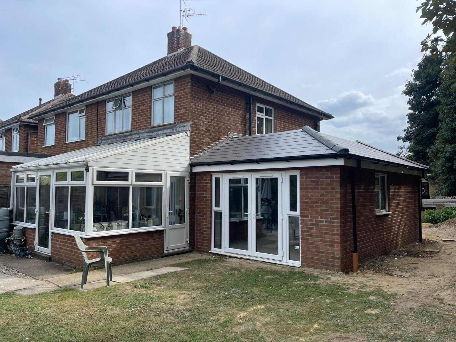 High quality home improvements near Colchester - Home Extension - Lounge Extension by the best home improvements builder in and around Colchester Essex.
