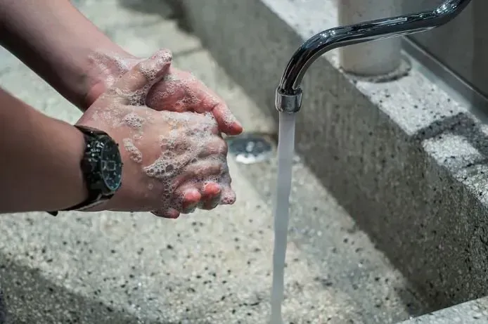 hand washing