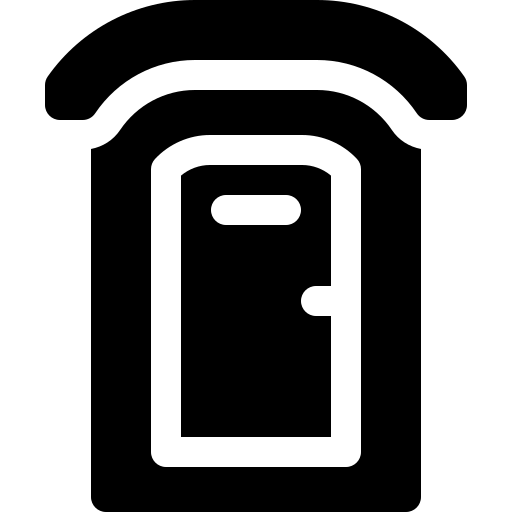 portable toilet icon