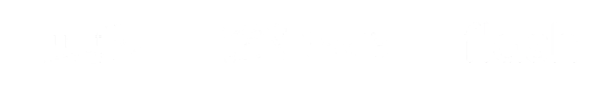 logos Eucatex, Nestlé e Flash, clientes da aceleradora de marketing corre mkt