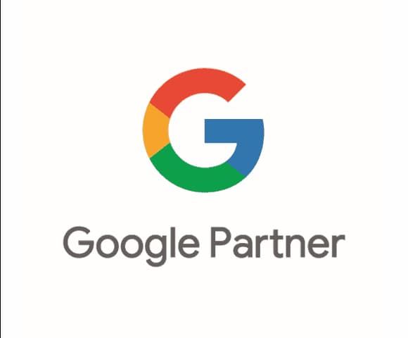 logo google partner, software parceiro da agência de marketing digital corre mkt