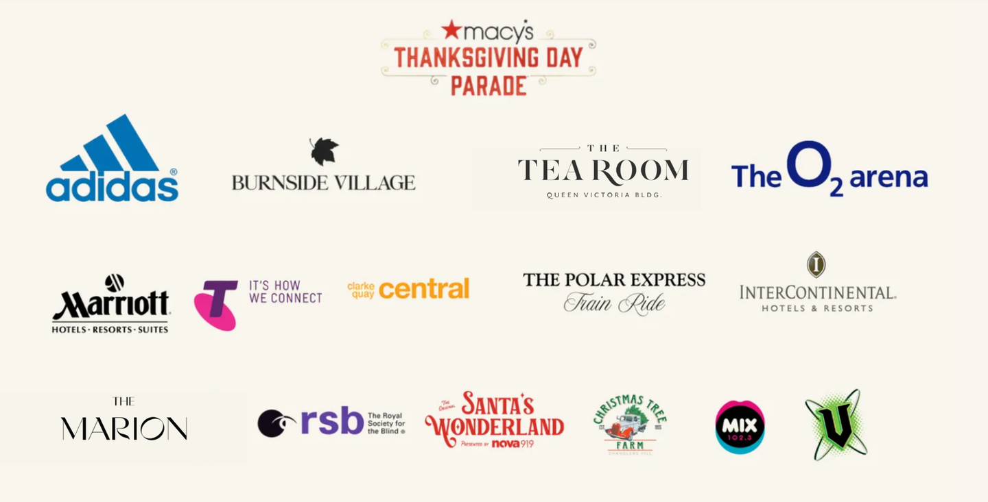 Santas Agency Trusted by Leading Brands & Clients 
