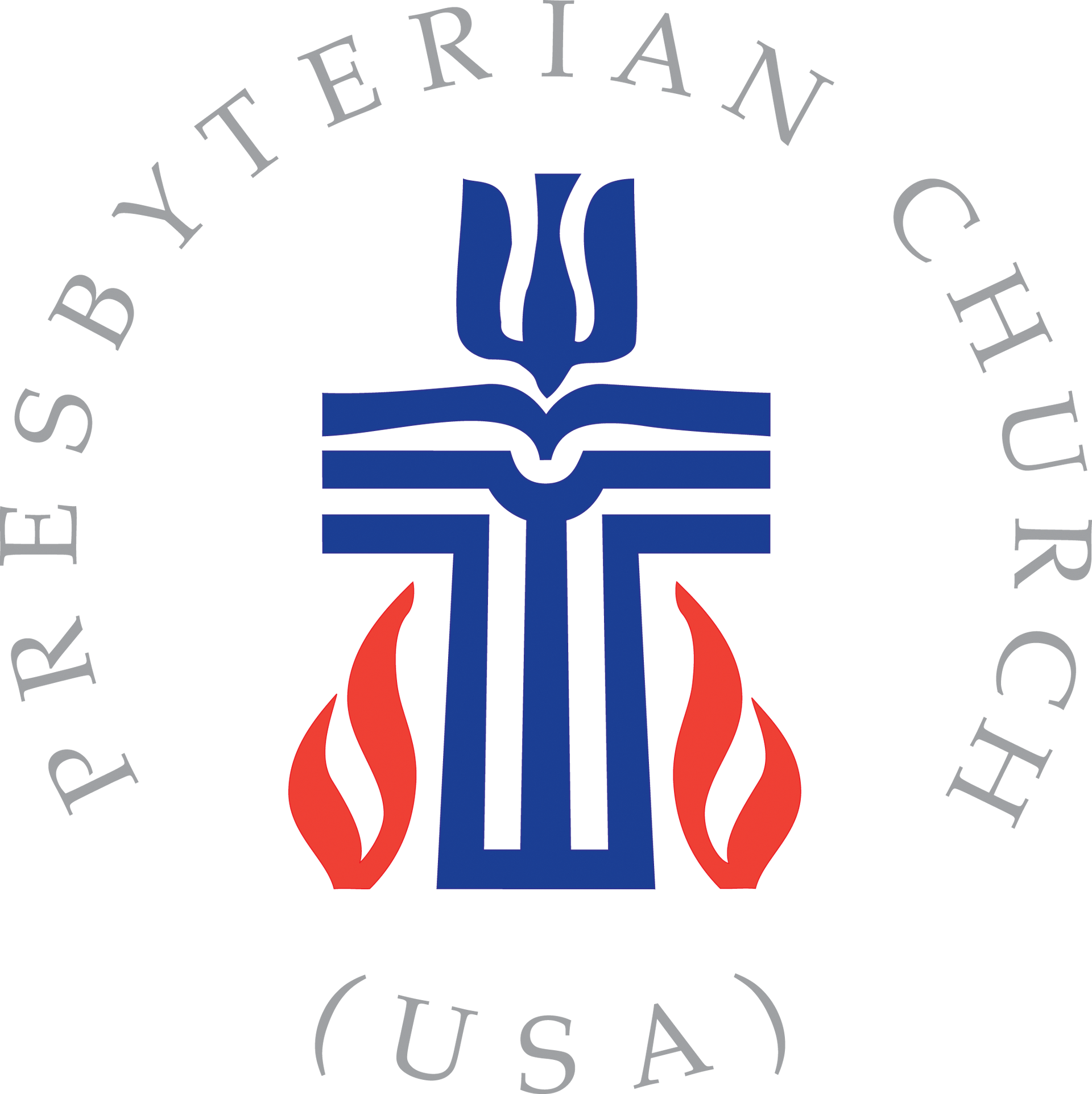 The logo for the presbyterian church in the usa