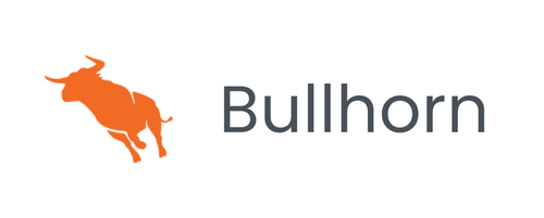 The bullhorn logo has a bull jumping in the air.