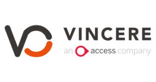 The logo for vince is an access company