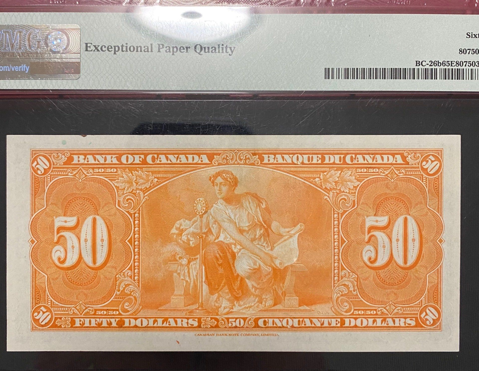1937 Canada $50
