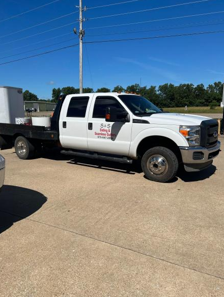 s&s siding & seamless gutters truck