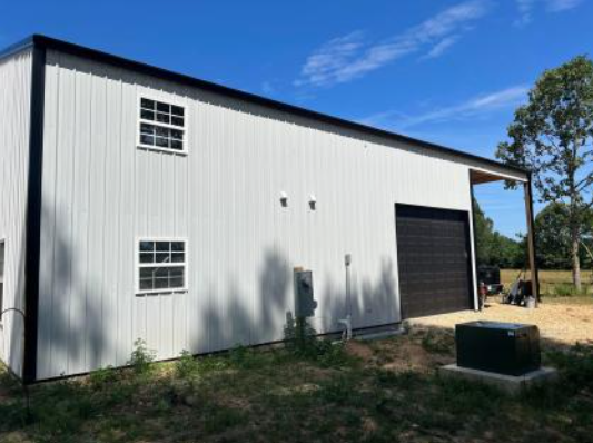 siding on workshop