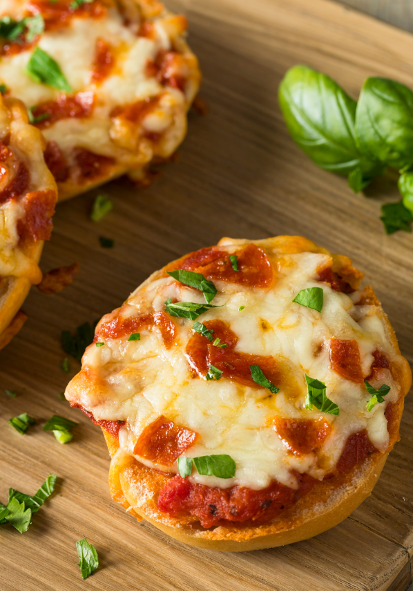 10-Minute Pizza Bagels