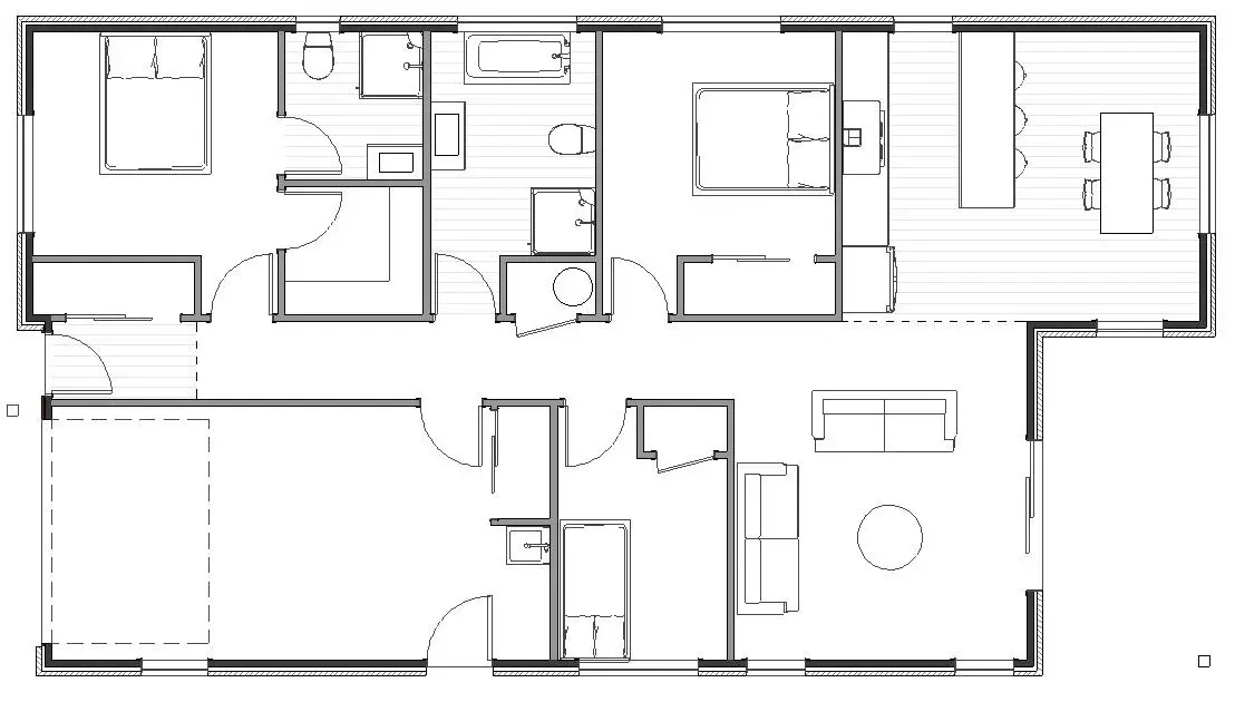 Redwood Floorplan by Marlborough Homes