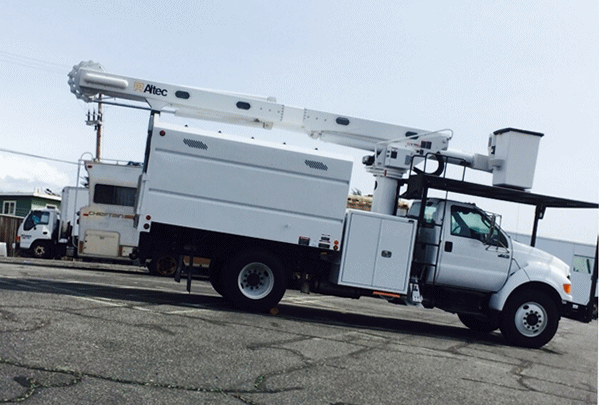 Tree service truck — Carmel, CA — Zarco Professional Tree Service