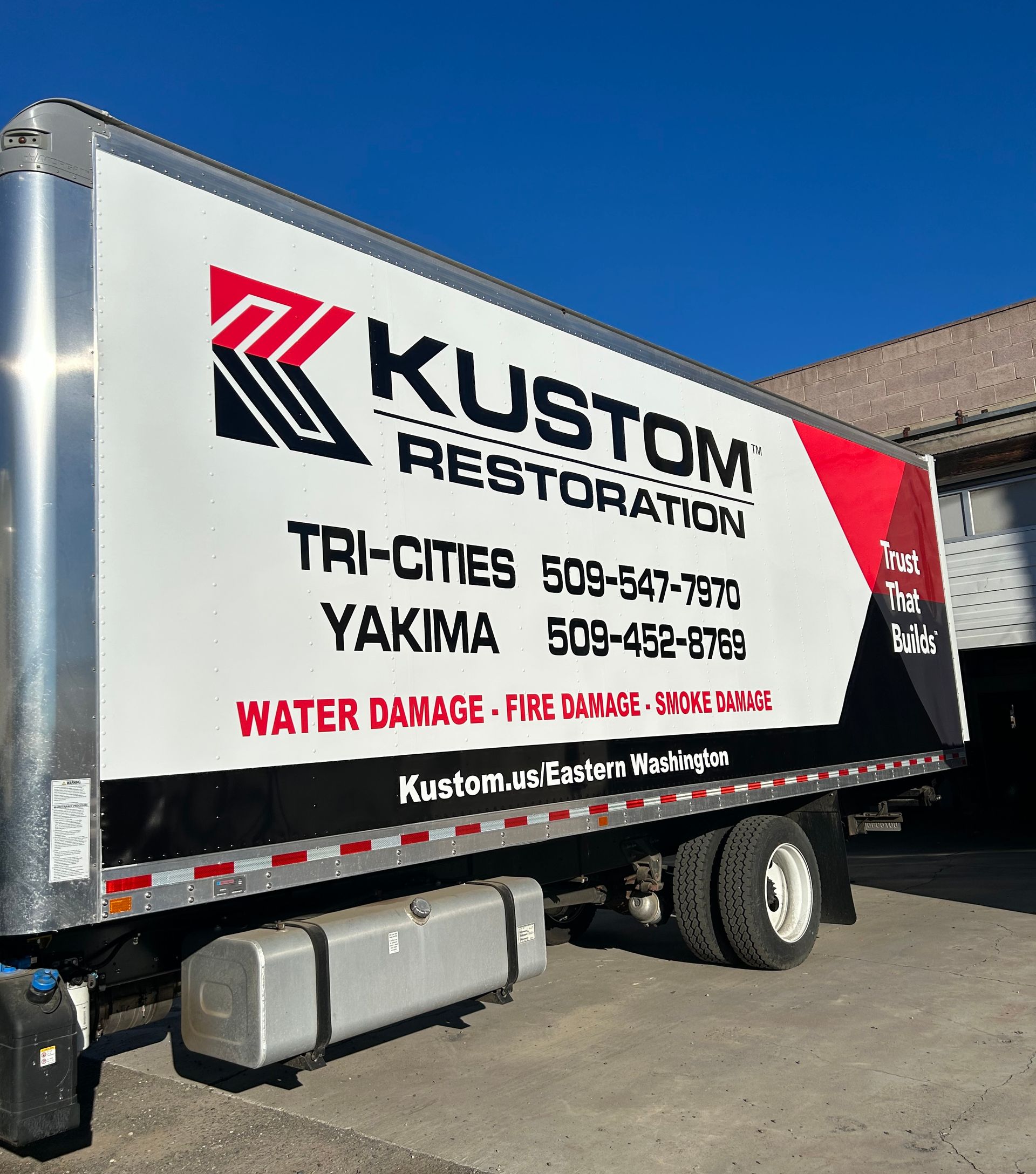 White truck with