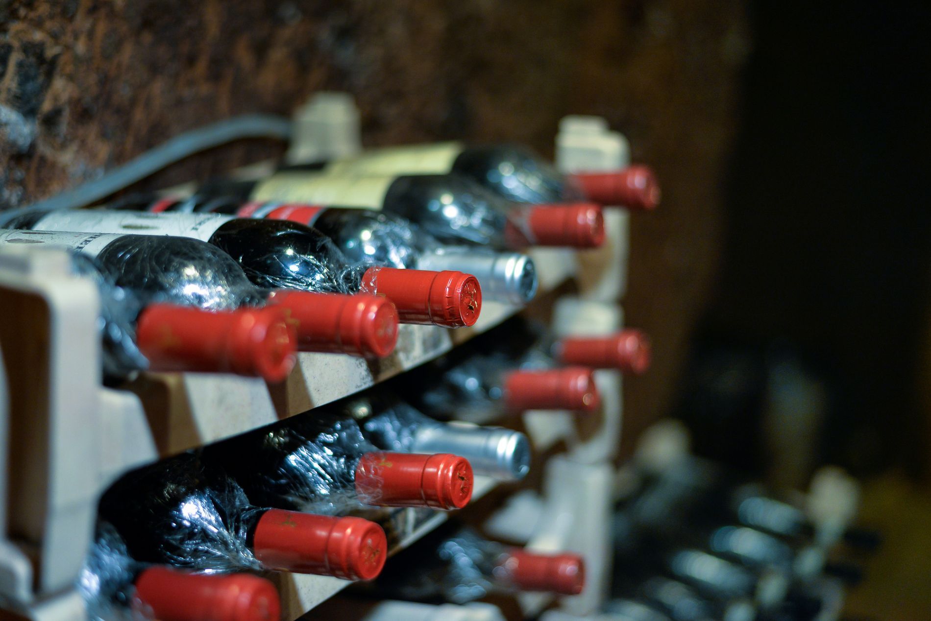 selezione di vini rossi