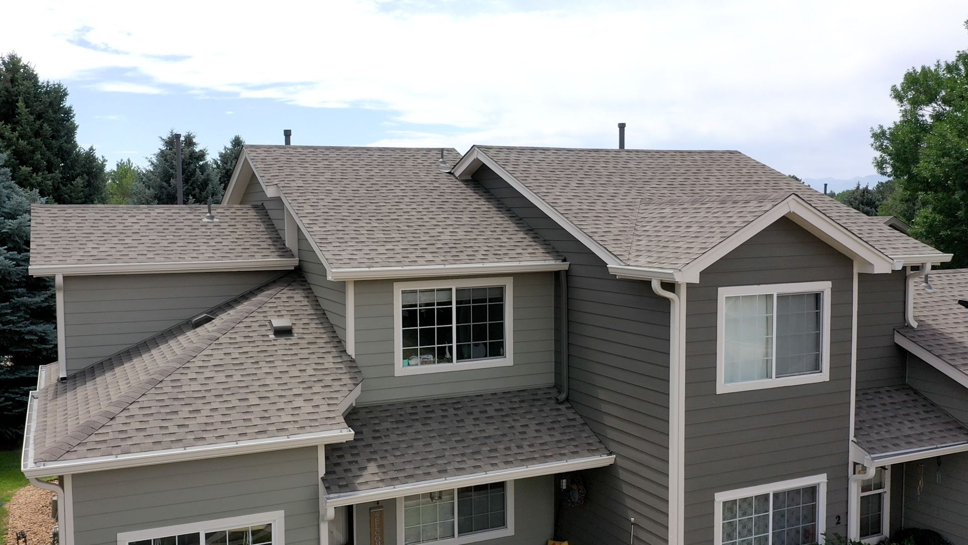 Commercial roofing, siding, and window installation by CCG Roofing & Project Management at Villas at Park Crest 