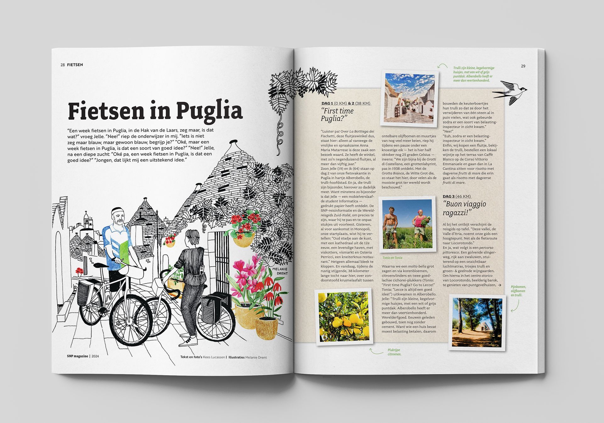 magazine illustratie voor National Geographic - Traveler