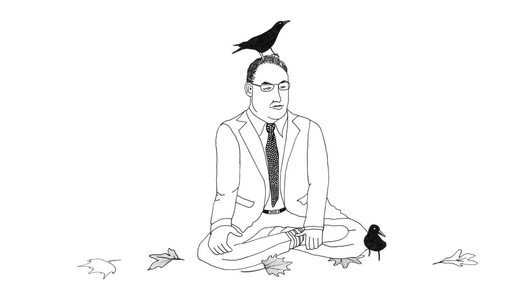lijnillustratie Aboutaleb
