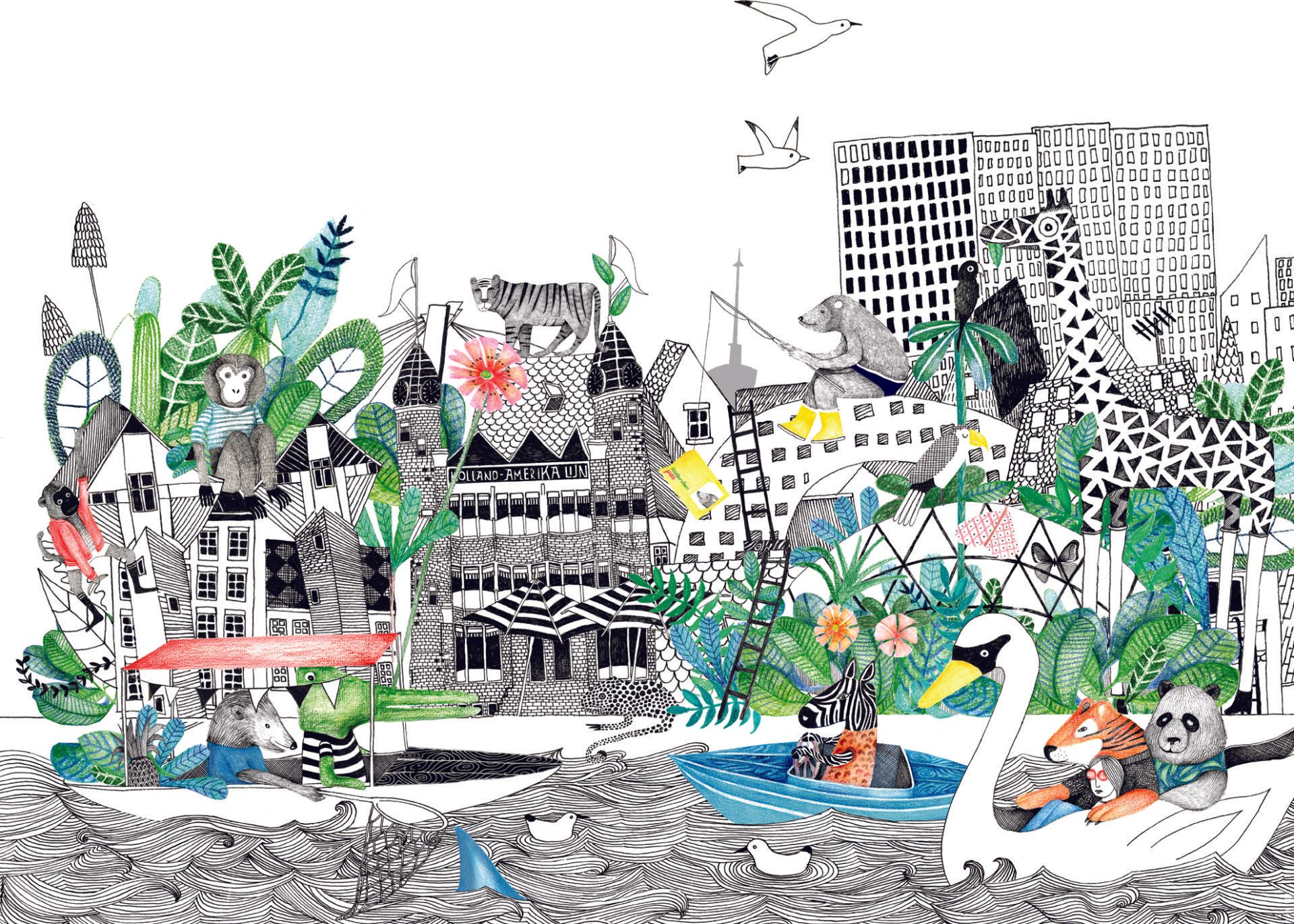 illustratie in kleur laten maken