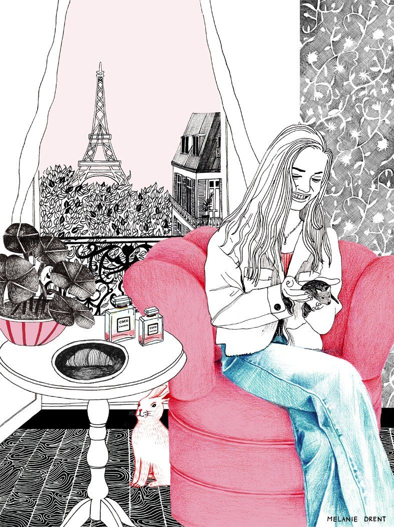 persoonlijke illustratie portret