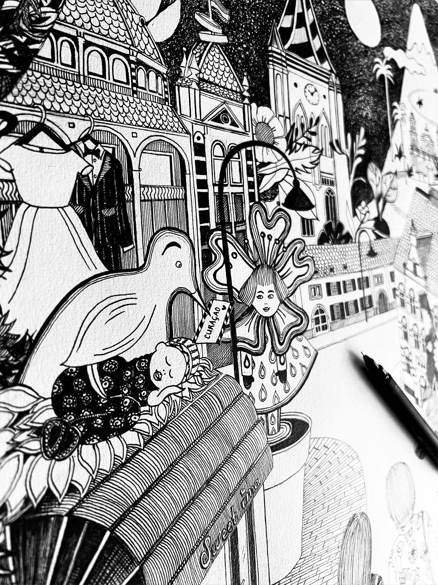 persoonlijke illustratie als geschenk