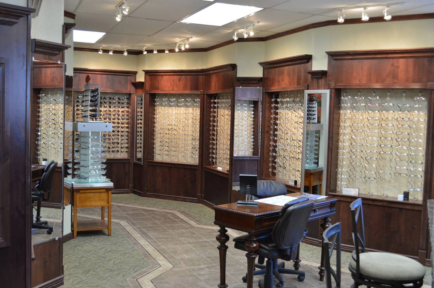 Eyeglasses on the Cabinet — Pocatello, ID — The Eye Clinic