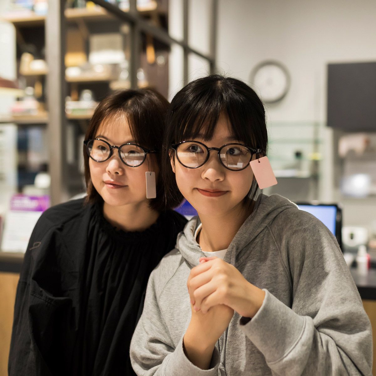 Mother and Daughter Shopping for Glasses — Pocatello, ID — The Eye Clinic